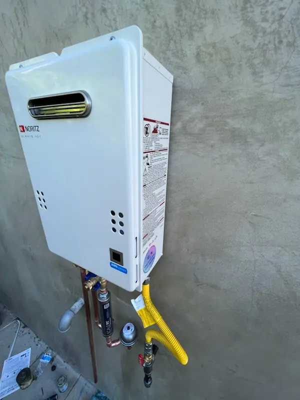 Tankless water heater installation for Belle Haven homes